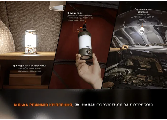 Ліхтар  Fenix CL26R Pro мармуровий білий Фото 2